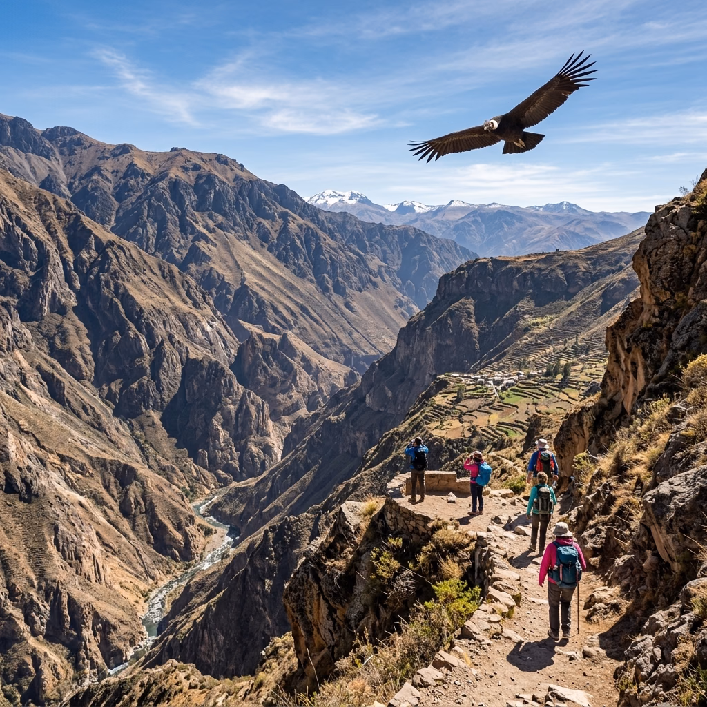 Aventura en el Cañón del Colca Arequipa